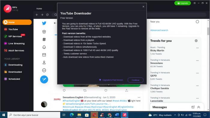 BBFly-Ansicht zur lokalen Dateiverwaltung